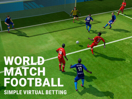 Virtual world match football